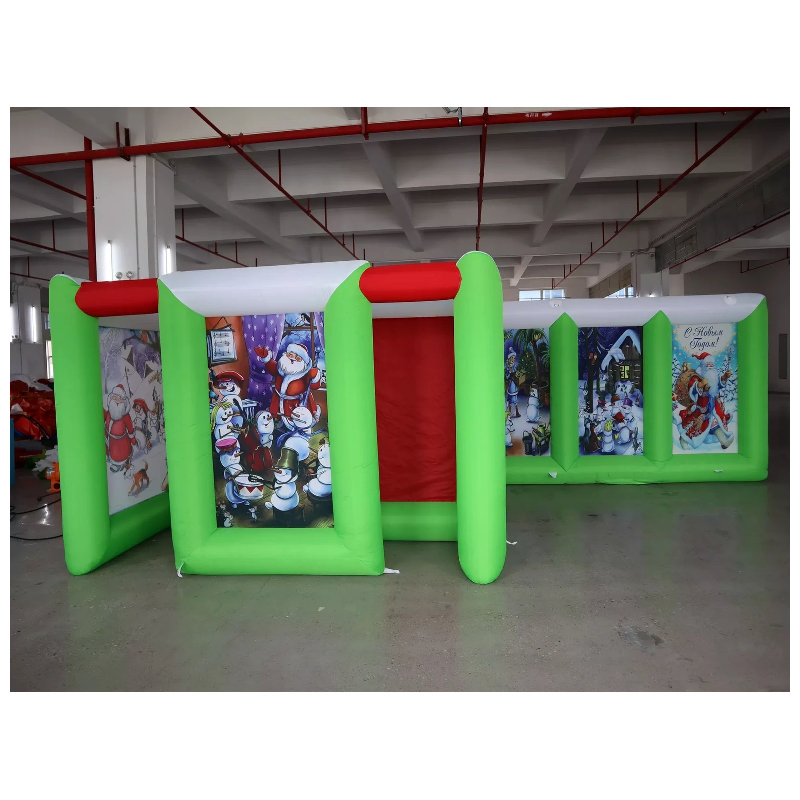 Outdoor Adventure Kids Party - Большой надувной лабиринт с открытым верхом