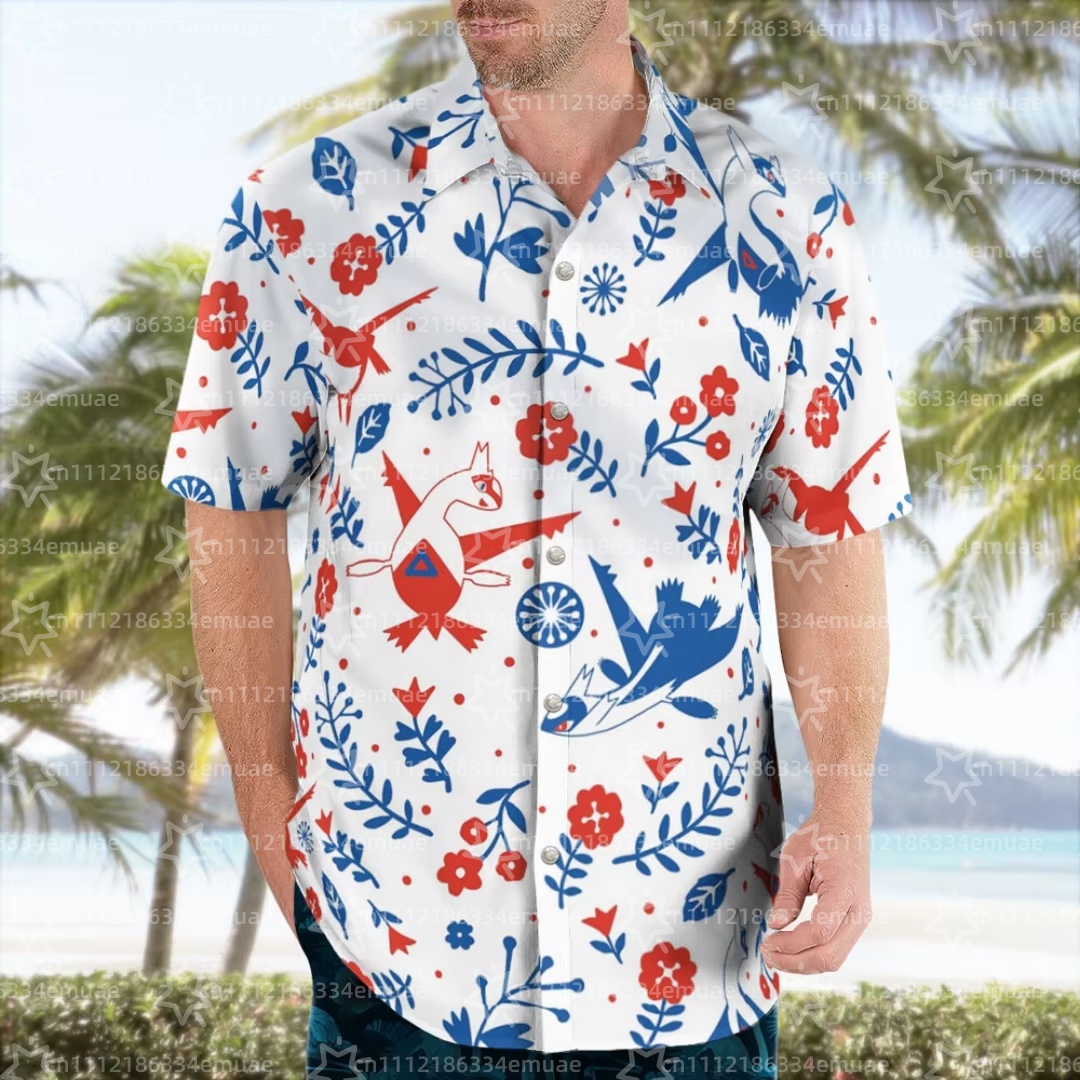 Outdoor Adventure Clothing - Летняя гавайская рубашка Aloha Latias Latios