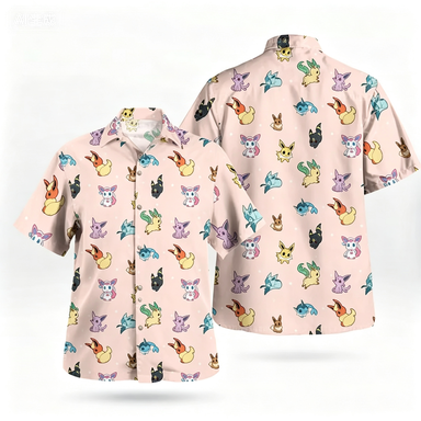 Outdoor Adventure Clothing - Летняя рубашка BANDAI Mimikyu с фиолетовым