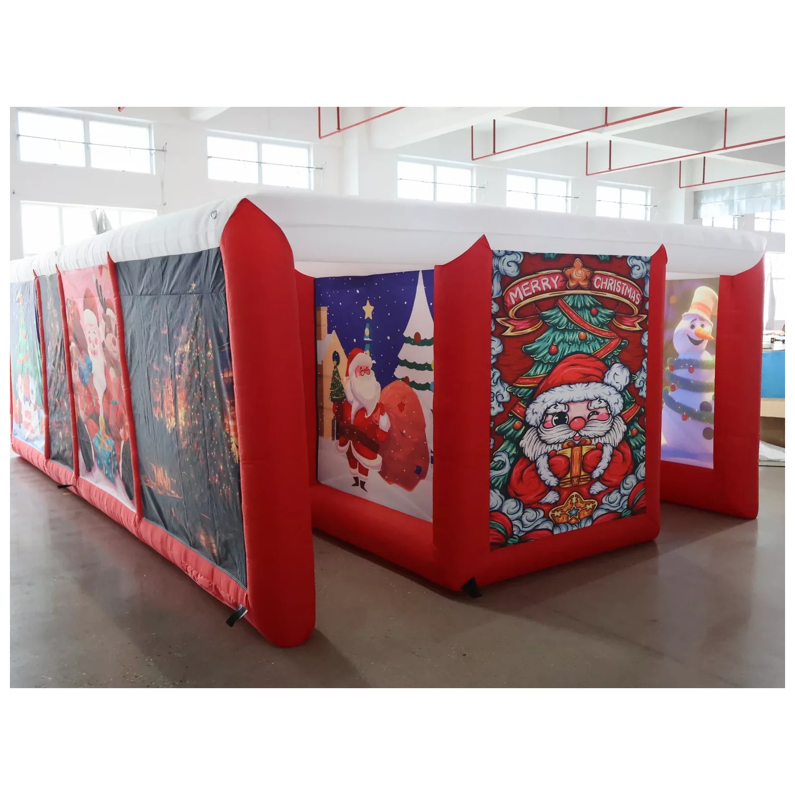 Outdoor Adventure Kids Party - Надувной лабиринт с красным покрытием для
