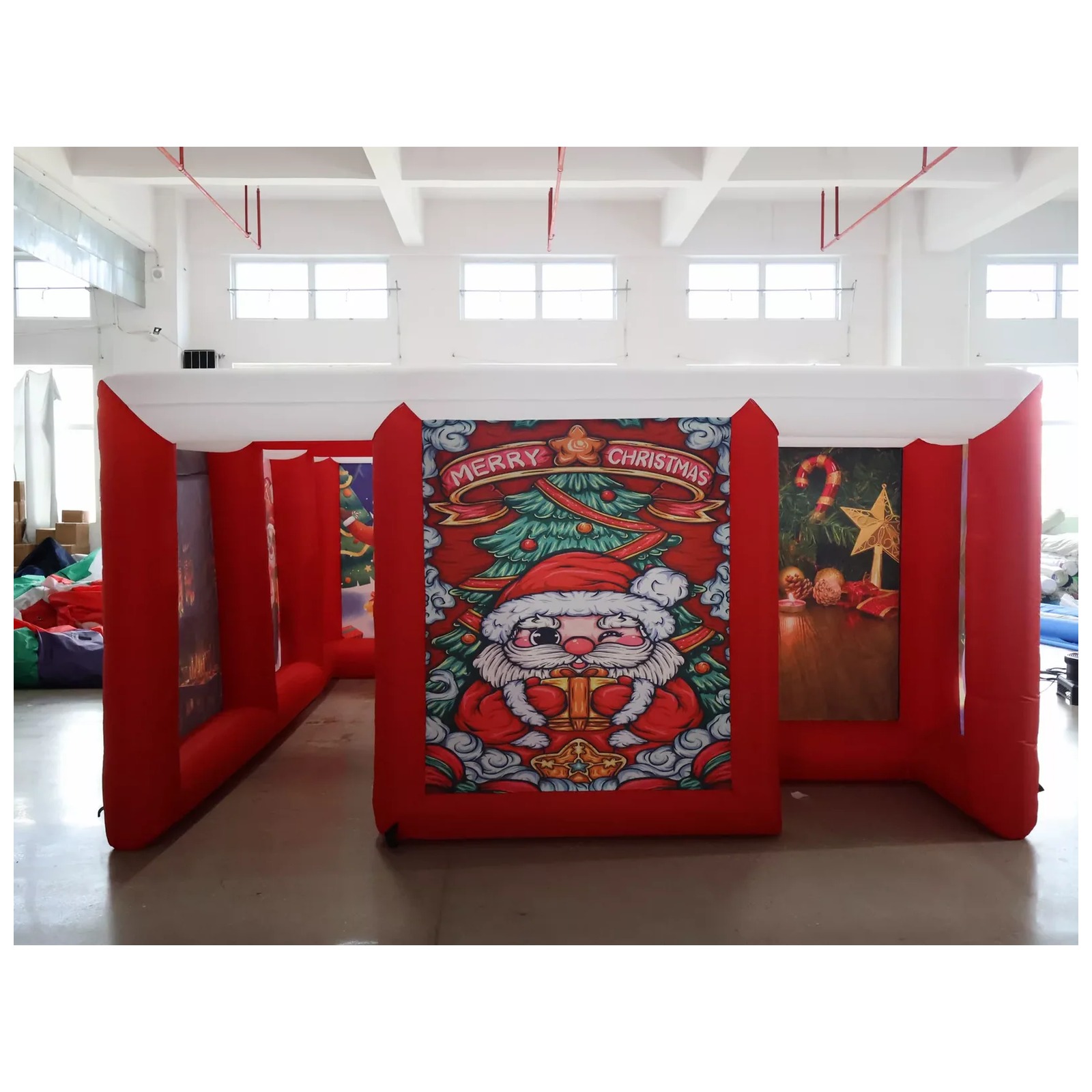 Надувной лабиринт с красным по – обзор и цена Outdoor Adventure Kids Party