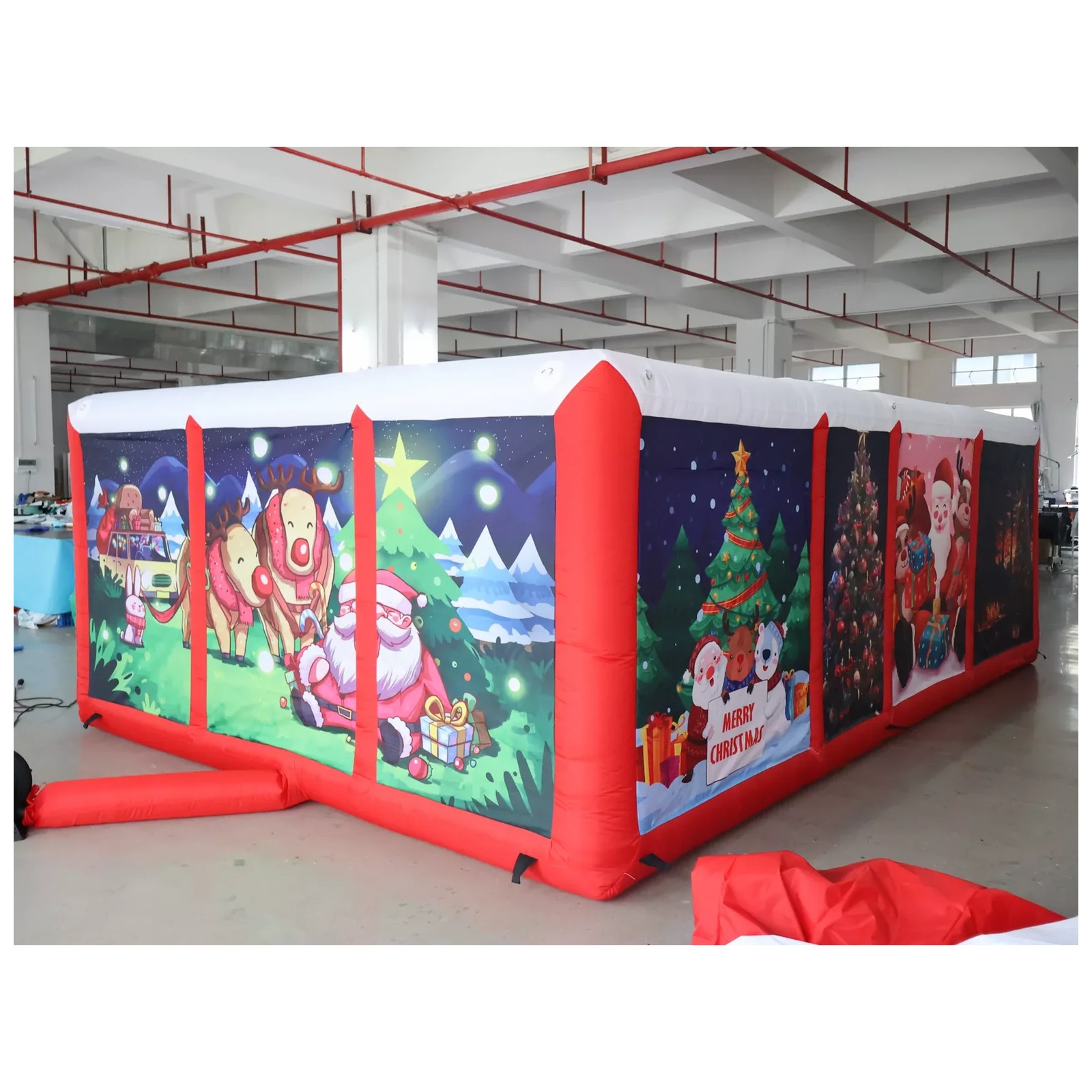 Надувной лабиринт с красным по – обзор и цена Outdoor Adventure Kids Party